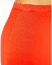 Asos Knee Length Pencil Skirt In Jersey