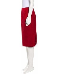 Lafayette 148 Knee Length Pencil Skirt