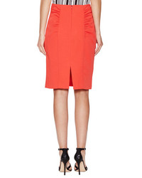 Nanette Lepore Sweet Desire Ruched Pencil Skirt