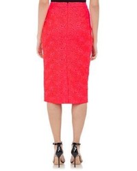 A.L.C. Towner Pencil Skirt Red