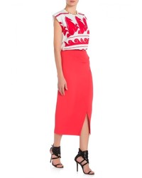 Vionnet Scarlet Twist Midi Skirt