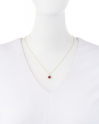 Ippolita Rock Candy 18k Mini Composite Ruby Pendant Necklace