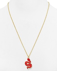 Marc by Marc Jacobs Squiggly Snake Pendant Necklace 23