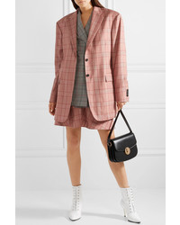 Calvin Klein 205W39nyc Oversized Prince Of Wales Checked Wool Blazer