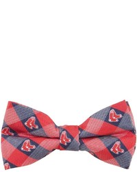 Boston Red Sox Check Woven Bow Tie
