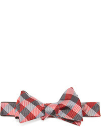 Ted Baker Plaid Bow Tie Red