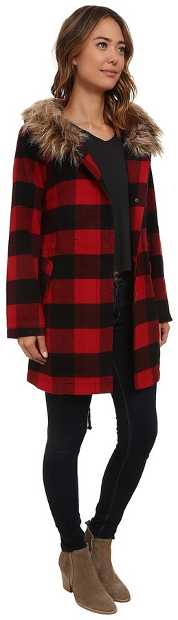 BB Dakota Buffalo Plaid Jacket, Fall Fashion