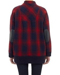 Boy By Band Of Outsiders Plaid Cocoon Coat Multi