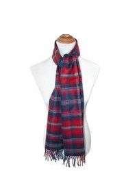 David & Young David Young Plaid Winter Scarf Red One Size