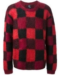 McQ by Alexander McQueen Check Pattern Sweater