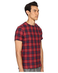 Mostly Heard Rarely Seen Plaid Woven Tee