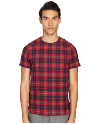 Mostly Heard Rarely Seen Plaid Woven Tee