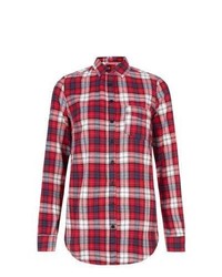 Cameo Rose New Look Red Brushed Check Shirt