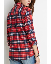 Forever 21 Classic Plaid Flannel Shirt