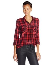 Sanctuary Clothing Fitted Boyfriend Shirt