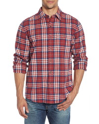 The Normal Brand Boone Regular Fit Flannel Button Up Shirt