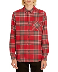 Volcom Caden Plaid Flannel Shirt