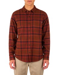Hurley Portland Long Sleeve Flannel Shirt
