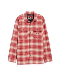 Dickies R2r Cotton Flannel Shirt Jacket