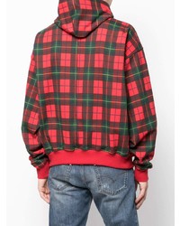 Fear Of God Plaid Hoodie