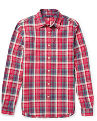 Alex Mill Cove Checked Linen And Cotton Blend Shirt