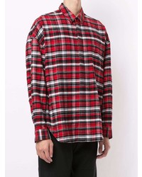 Juun.J Checked Button Up Shirt