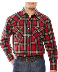Ely Cattleman Brawny Tall Flannel Shirt
