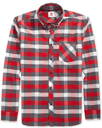 Quiksilver Lotted Plaid Shirt