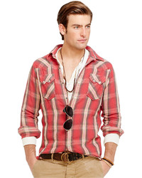 Polo Ralph Lauren Plaid Western Shirt
