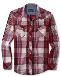 American Rag Shirt Thorn Plaid Long Sleeve Shirt