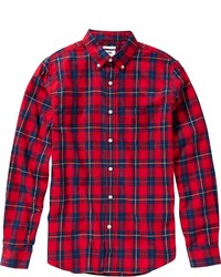 Old Navy Slim Fit Button Front Plaid Shirts