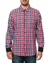 Something Strong Something Safe Plaid Shirt In Red