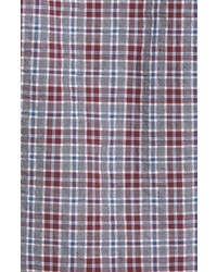 Maker & Company Tailored Fit Plaid Sport Shirt