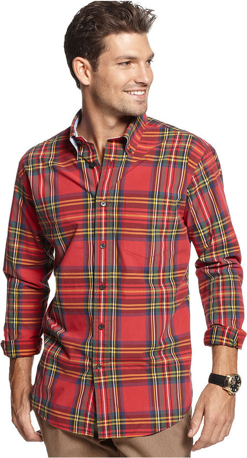 Tommy Hilfiger Slim Fit Holden Plaid Shirt | Where to buy & how to wear