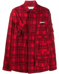Off-White Voyager Checked Long Sleeved Shirt