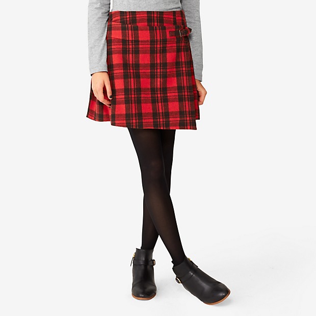 Kate Spade Saturday Plaid Kilt Skirt In Wool, $120 | Kate Spade ...