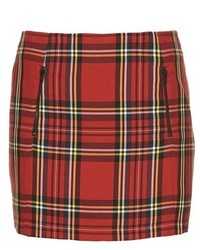 Topshop Tartan Plaid Skirt