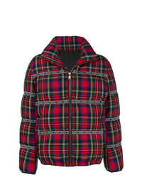 Versace Checked Puffer Jacket