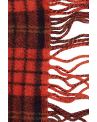 Acne Studios Canada Tartan Wool Scarf