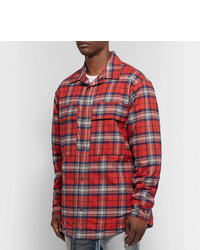 Fear Of God Checked Cotton Flannel Overshirt