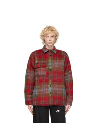Bless Red And Green Mohair Woodhacker Jacket