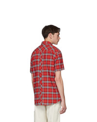 Burberry Red Check Classic Shirt