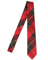 7cm Plaid Silk Tie