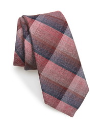 Nordstrom Men's Shop Seeley Plaid Silk Cotton Tie