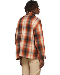 Levi's Orange Black Portola Chore Jacket