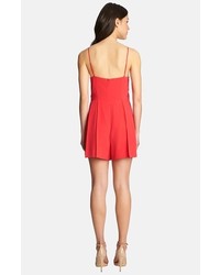 1 STATE 1state Pleated Front Romper