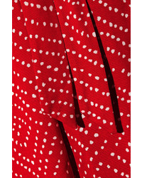Diane von Furstenberg Celeste Printed Silk Jersey Playsuit