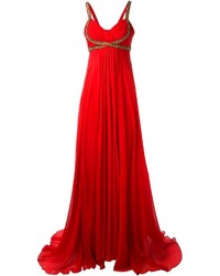 Marchesa Notte Embellished Evening Gown