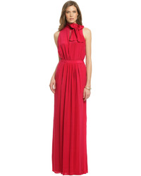 Moschino Cheap & Chic Moschino Cheap And Chic Crimson Bow Tie Gown