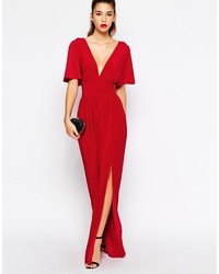 Love Pleated Maxi Dress With Kimono Sleeve 60 Asos Lookastic